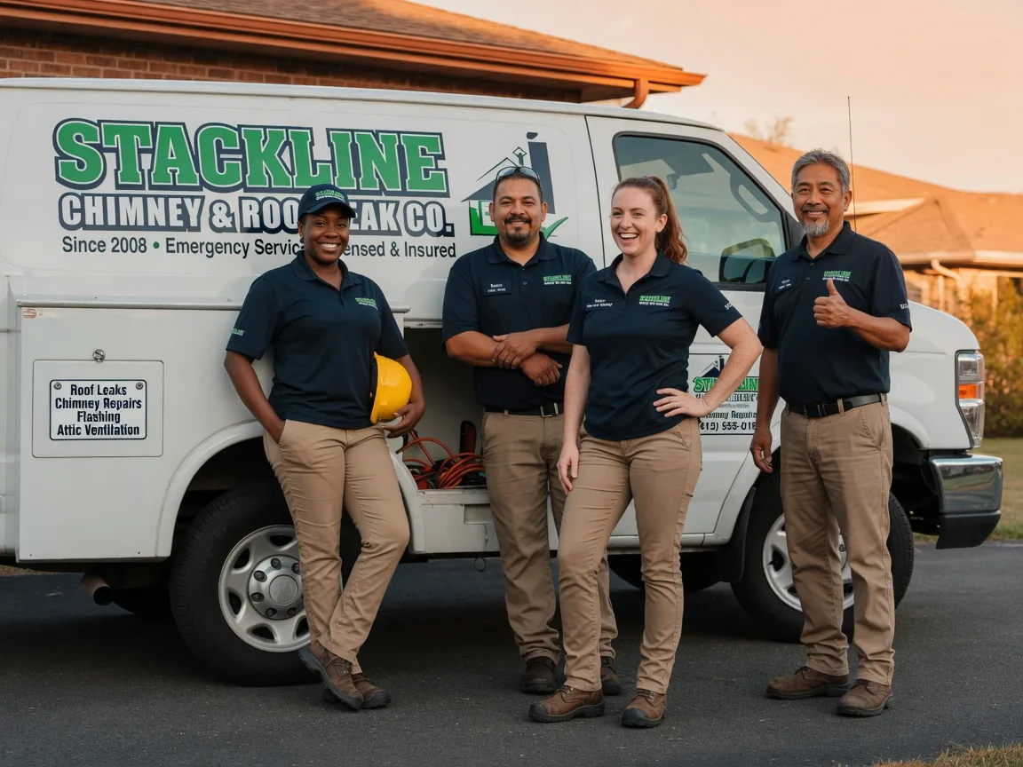 Chimney flashing repair company in Sanford, ME